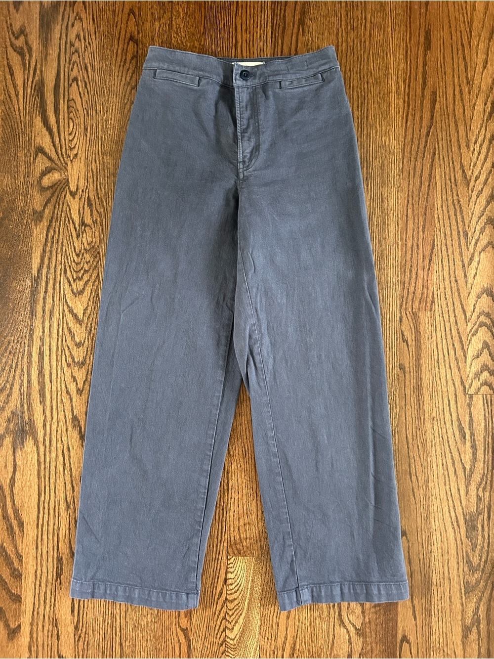 Madewell Emmett Wide-Leg Crop Pant: Welt Pocket Edition